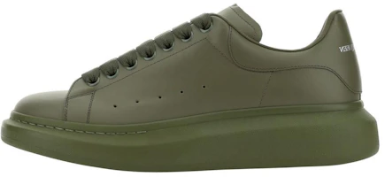Alexander McQueen Oversized Sneaker 'Military Green' 727388WHTQ43211 Alexander McQueen Oversized Sneaker 'Military Green' 727388WHTQ43211