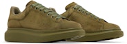 Cheap Alexander McQueen Kasut Oversized 'Hijau Tentera' 688520-WIA5L-3329