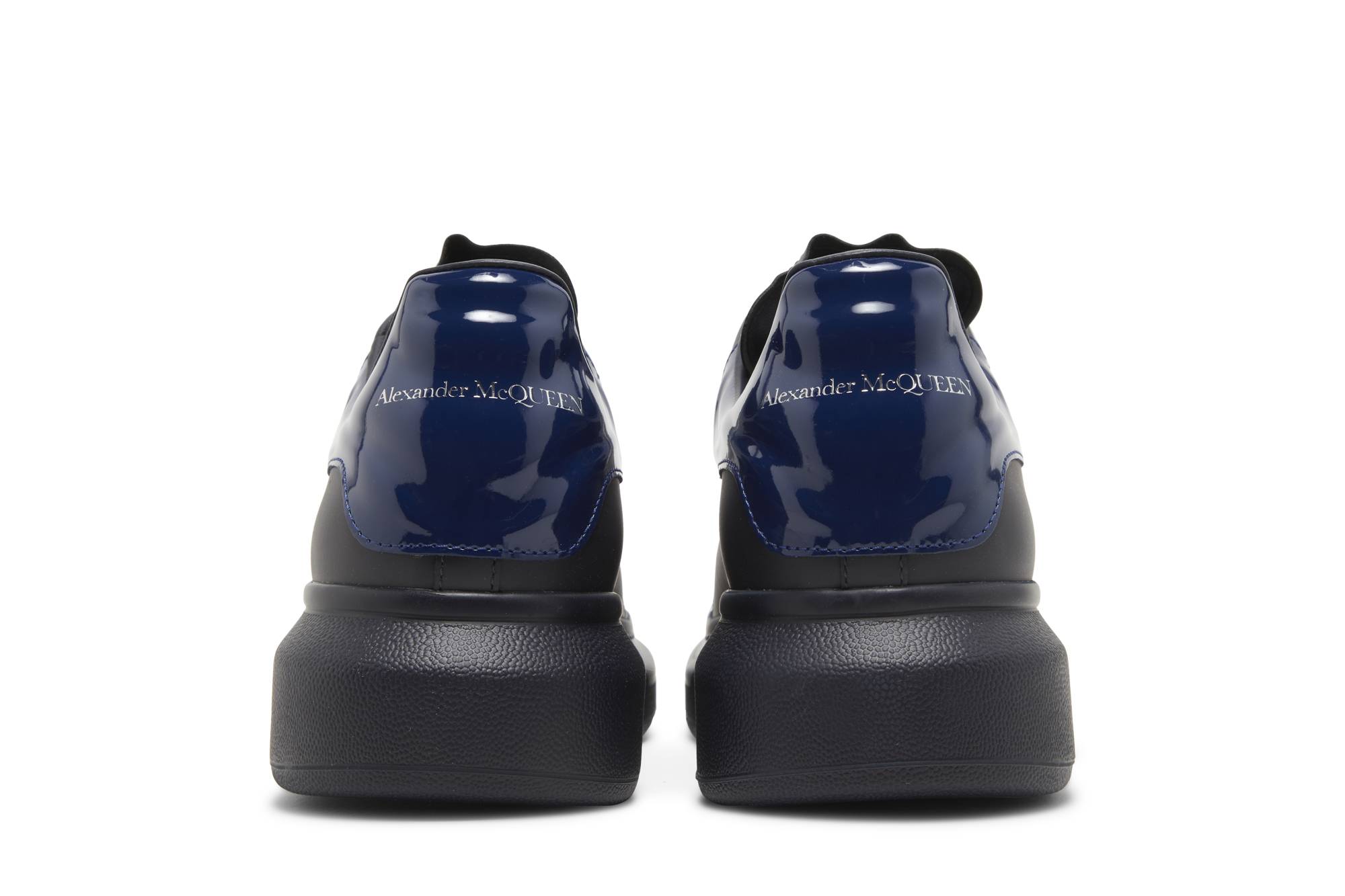 Details for Alexander McQueen亞歷山大麥昆 皮革 繫帶 低筒 時尚板鞋 海軍藍