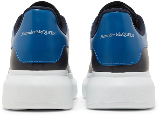 Alexander McQueen亞歷山大麥昆 牛皮 低筒繫帶 時尚板鞋 男款 黑藍色 Details for Alexander McQueen亞歷山大麥昆 牛皮 低筒繫帶 時尚板鞋 男款 黑藍色