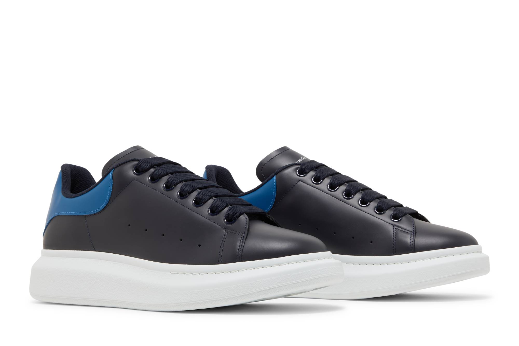 Cheap Zapatillas Alexander McQueen Oversized 'Azul Marino Oceano' 734216WHGP54638