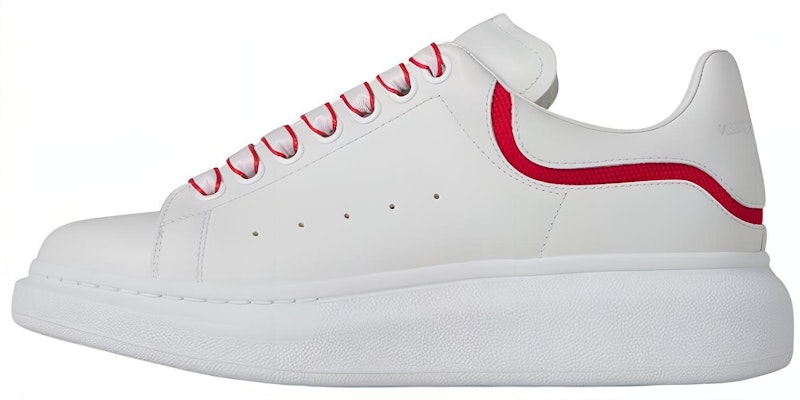 亞歷山大·麥昆皮革繫帶厚底板鞋男款白色 Buy 亞歷山大·麥昆皮革繫帶厚底板鞋男款白色