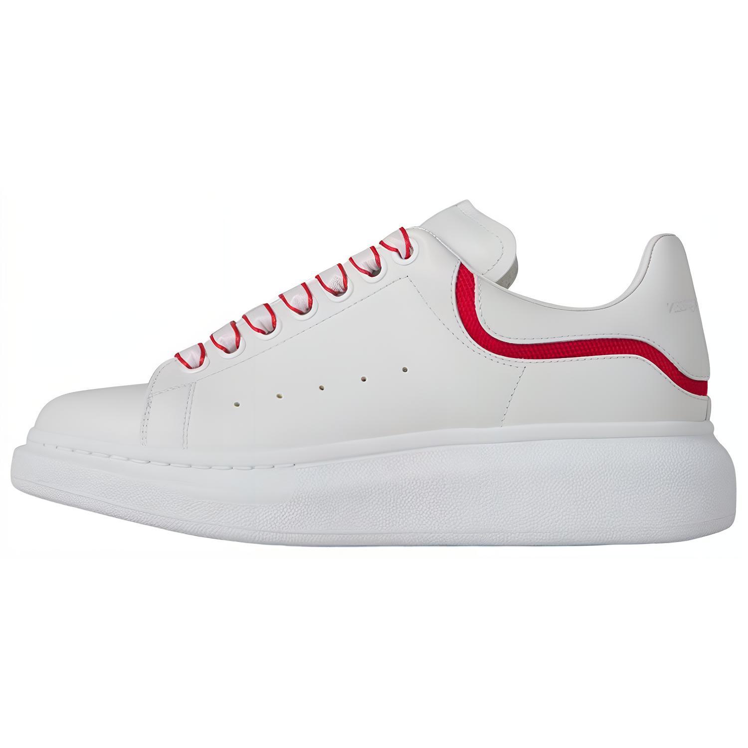 Alexander McQueen Oversized Sneaker 'New Tech Calf - White Red' 794506WIEEW9093