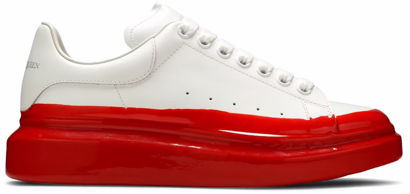 亚历山大·麦昆 颜料浸白红色 大号运动鞋 645864-WHZ4M-9676 Buy 亚历山大·麦昆 颜料浸白红色 大号运动鞋 645864-WHZ4M-9676