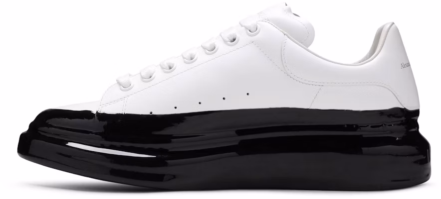 Alexander McQueen Oversized Sneaker 'Paint Dipped - White Black' 645864-WHZ4M-9061 Lookbook Alexander McQueen Oversized Sneaker 'Paint Dipped - White Black' 645864-WHZ4M-9061