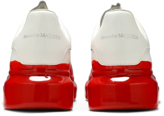 Alexander McQueen Sneaker Oversized 'Cat Kulit Putih Merah Lust' 645864-WHZ4M-9676 Details for Alexander McQueen Sneaker Oversized 'Cat Kulit Putih Merah Lust' 645864-WHZ4M-9676