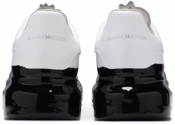 Alexander McQueen Oversized Sneaker 'Paint Dipped - White Black' 645864-WHZ4M-9061 Details for Alexander McQueen Oversized Sneaker 'Paint Dipped - White Black' 645864-WHZ4M-9061