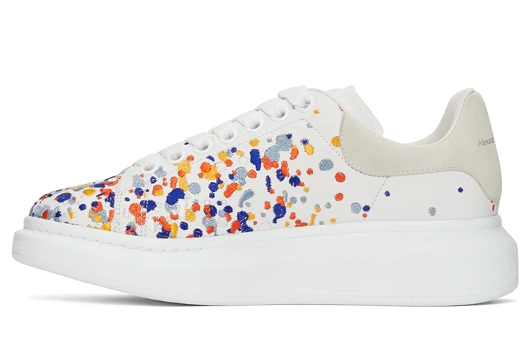 Buy Zapatillas Oversized Alexander McQueen 'Bordado Pintura' 662649-WHZP3-9035