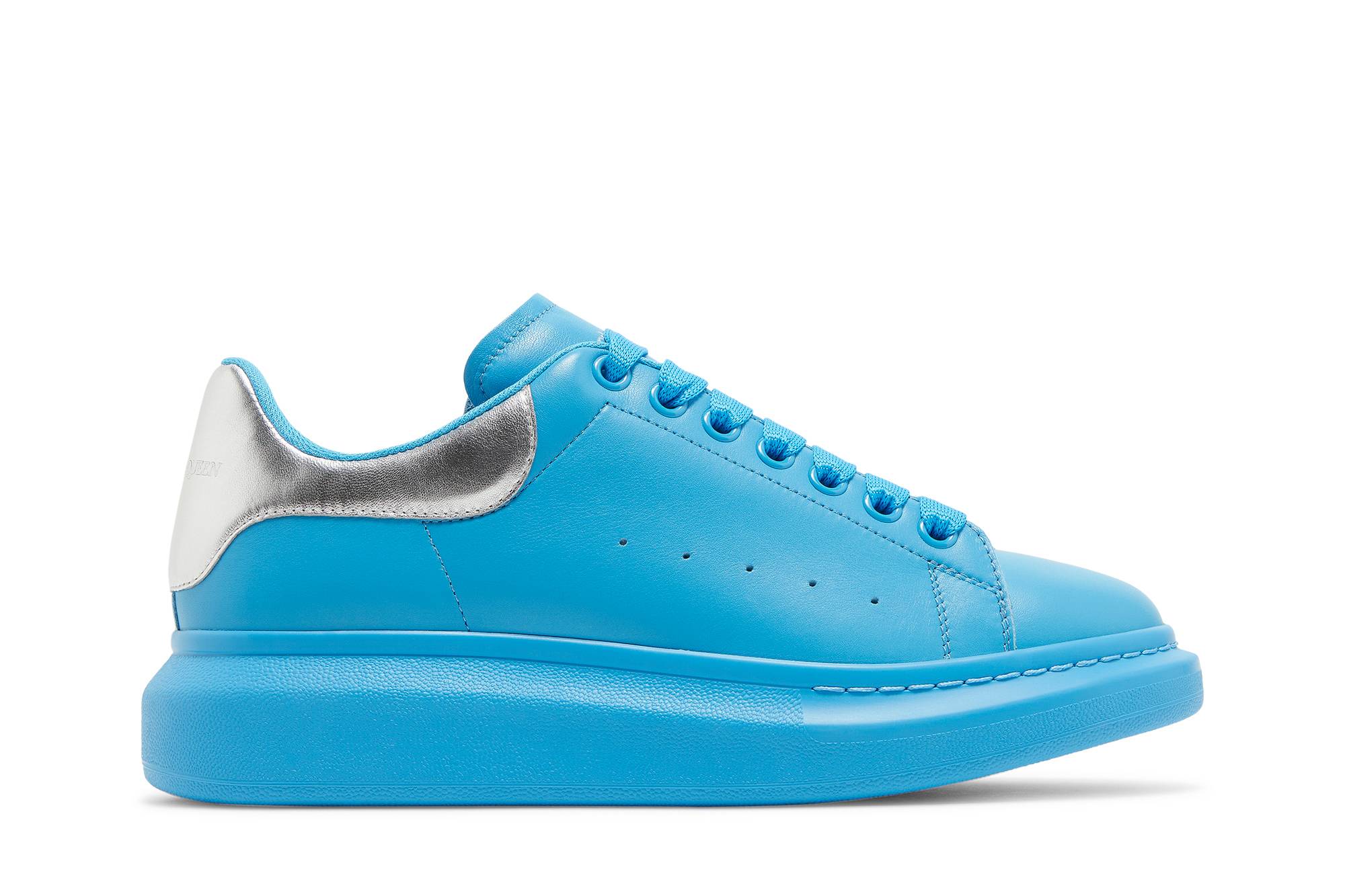 Alexander McQueen Oversized Sneaker 'Painter Blue Silver' 634671-WIAG5-4448