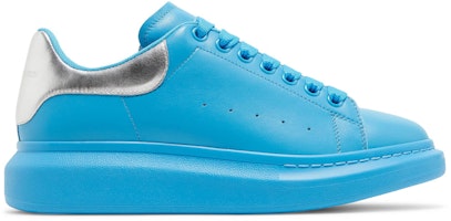 Alexander McQueen Oversized Sneaker 'Painter Blue Silver' 634671-WIAG5-4448 Alexander McQueen Oversized Sneaker 'Painter Blue Silver' 634671-WIAG5-4448
