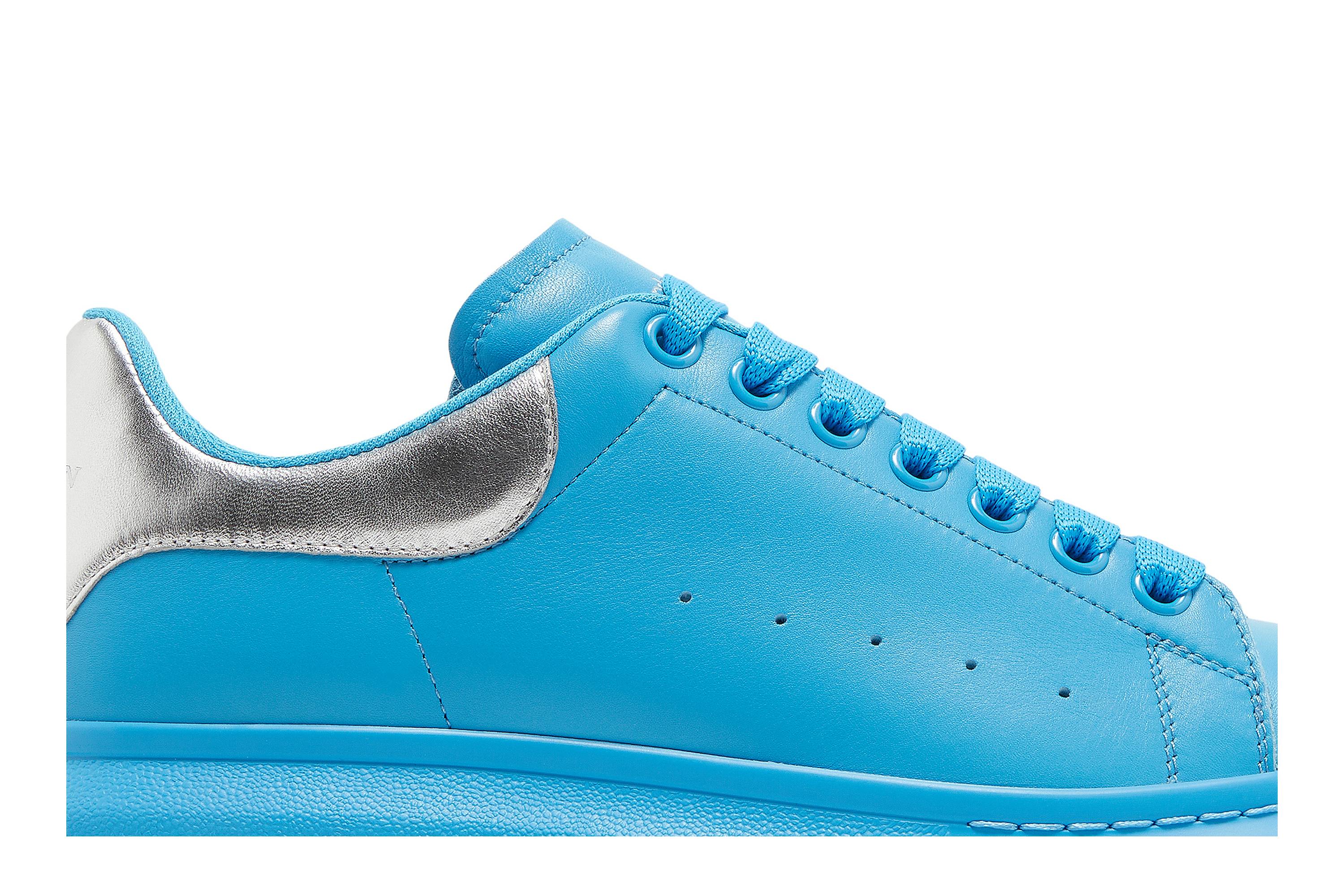 Order Alexander McQueen Oversized Sneaker 'Painter Biru Perak' 634671-WIAG5-4448