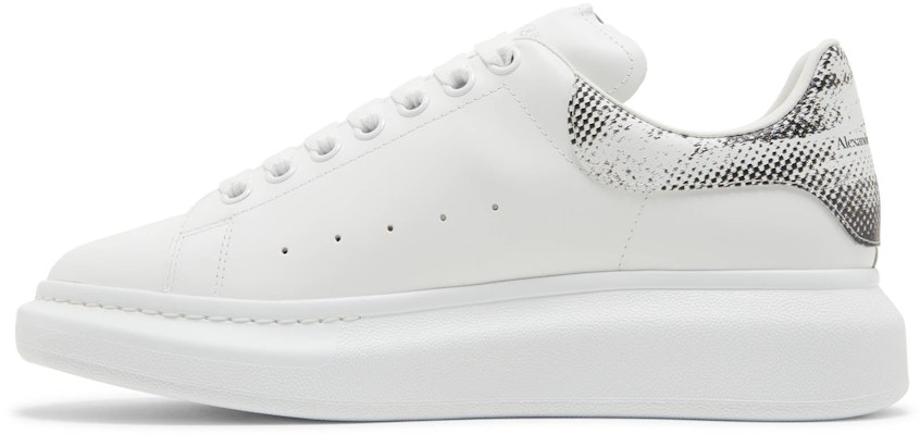 亞歷山大·麥昆 皮革 低幫繫帶 時尚板鞋 白黑 Lookbook 亞歷山大·麥昆 皮革 低幫繫帶 時尚板鞋 白黑