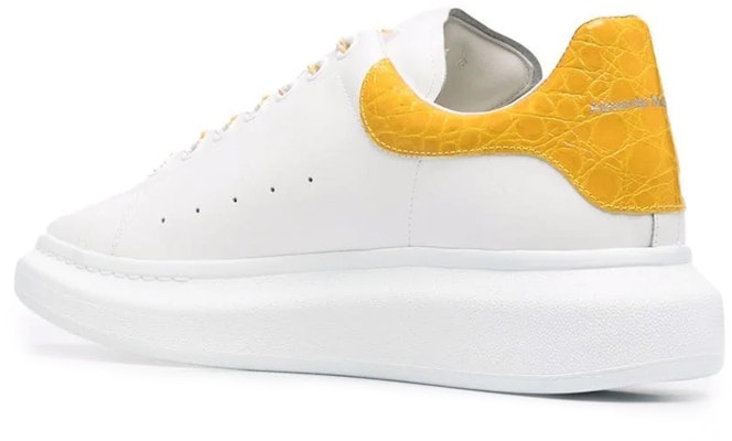 亞歷山大·麥昆 皮革 百搭 寬型 時尚板鞋 男款 白 Lookbook 亞歷山大·麥昆 皮革 百搭 寬型 時尚板鞋 男款 白