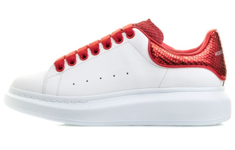 Buy 알렉산더 맥퀸 오버사이즈 스니커즈 '파이톤 레드' 552064-WHTQ8-9093