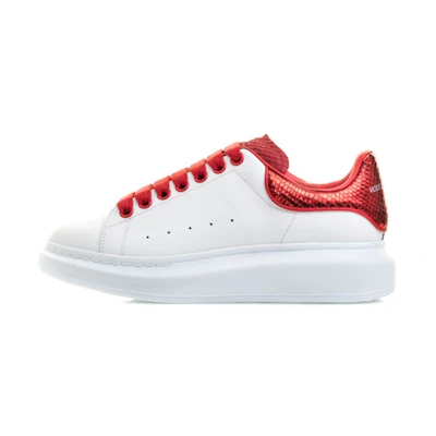 Alexander McQueen Oversized Sneaker 'Python Red'