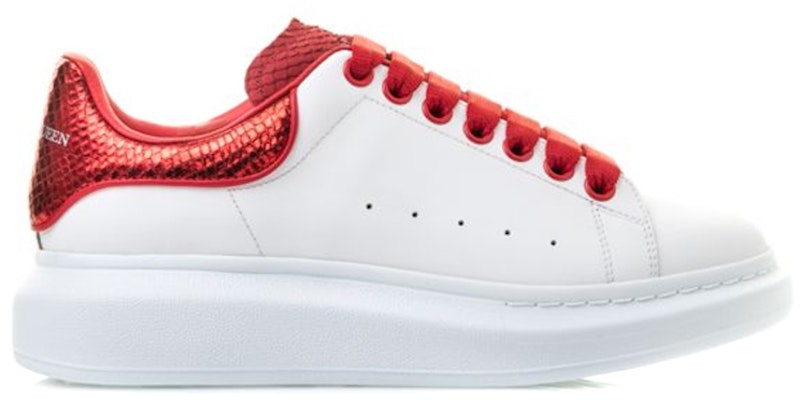 Alexander McQueen Oversized Sneaker 'Python Merah' 552064-WHTQ8-9093 Order Alexander McQueen Oversized Sneaker 'Python Merah' 552064-WHTQ8-9093