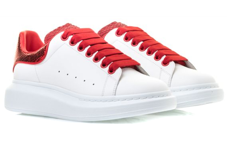Alexander McQueen Oversized Sneaker 'Python Red' 圖 3