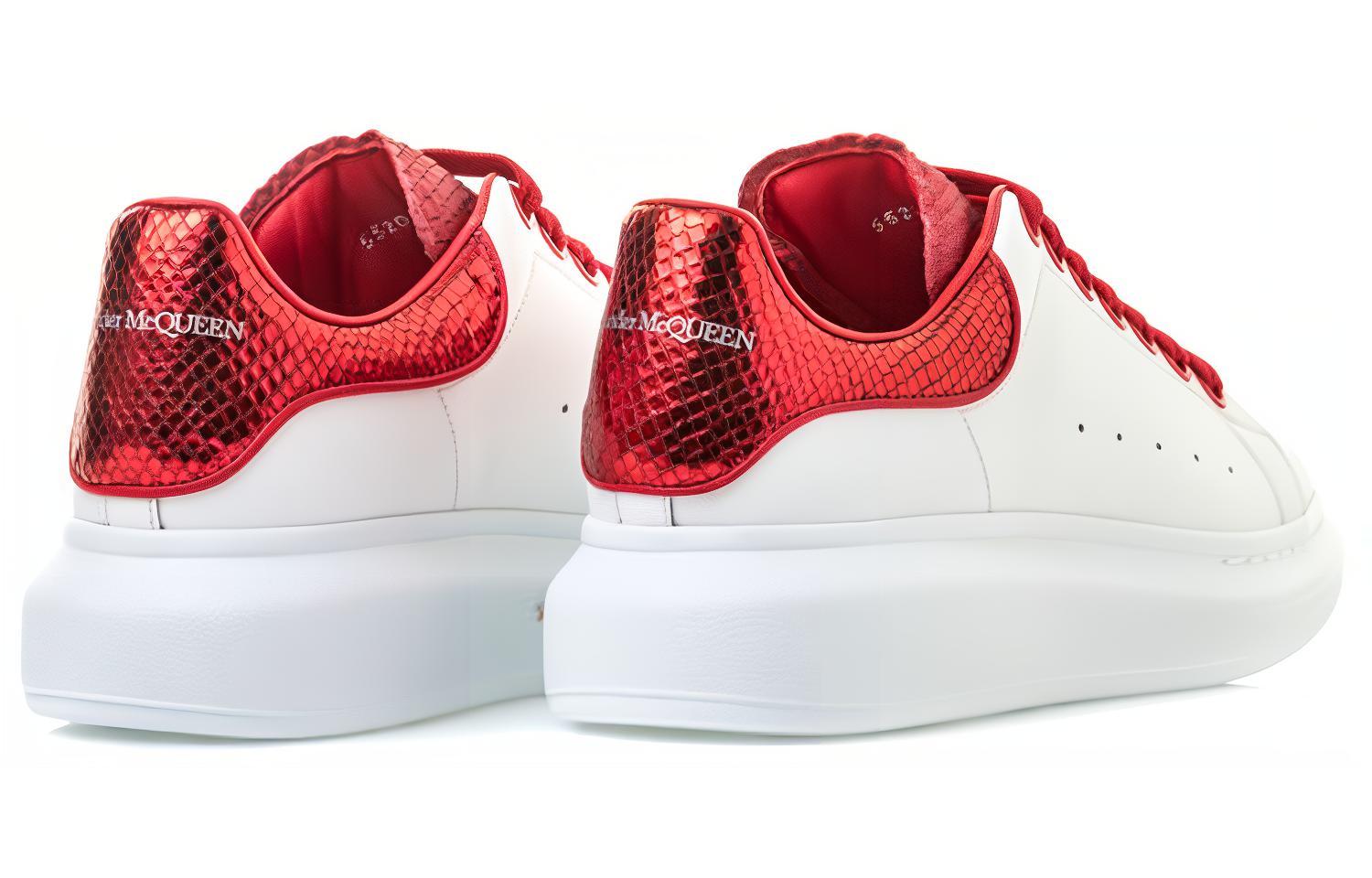 Alexander McQueen Oversized Sneaker 'Python Red' 圖 4