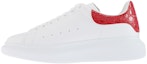 Buy Alexander McQueen Sepatu Oversized 'Red Crocodile' 625162-WHYB8-9676