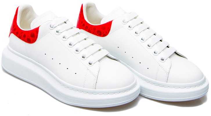 Alexander McQueen Sepatu Oversized 'Red Crocodile' 625162-WHYB8-9676 Lookbook Alexander McQueen Sepatu Oversized 'Red Crocodile' 625162-WHYB8-9676