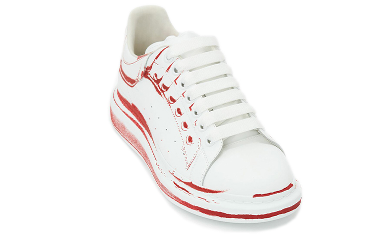 Lookbook 亚历山大·麦昆 红白厚底运动鞋 662642WIA4Q9676