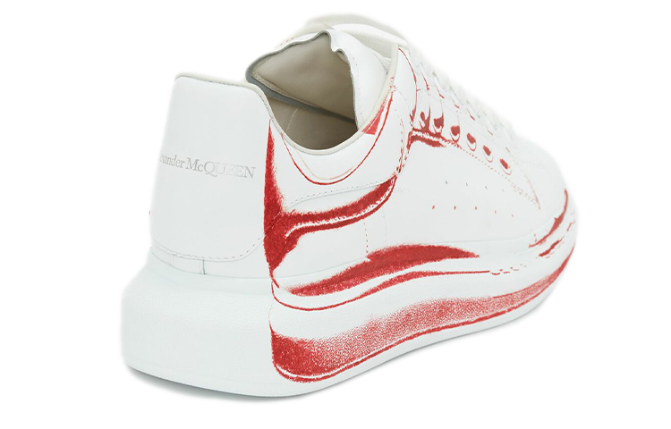 Shop 亚历山大·麦昆 红白厚底运动鞋 662642WIA4Q9676