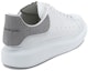 Shop Zapatillas Alexander McQueen Oversized 'Parche Velcro Removible - Blanco' 625161-WHYB7-9129