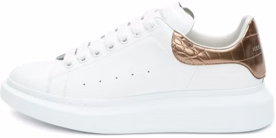 Alexander McQueen Oversized Sneaker 'Rose Gold Crocodile' 625162WHYBQ9053 Alexander McQueen Oversized Sneaker 'Rose Gold Crocodile' 625162WHYBQ9053