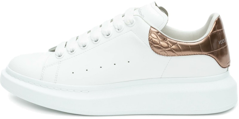 Alexander McQueen Oversized Sneaker 'Rose Gold Crocodile' 625162WHYBQ9053 Buy Alexander McQueen Oversized Sneaker 'Rose Gold Crocodile' 625162WHYBQ9053