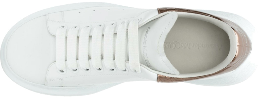 Alexander McQueen Oversized Sneaker 'Rose Gold Crocodile' 625162WHYBQ9053 Shop Alexander McQueen Oversized Sneaker 'Rose Gold Crocodile' 625162WHYBQ9053