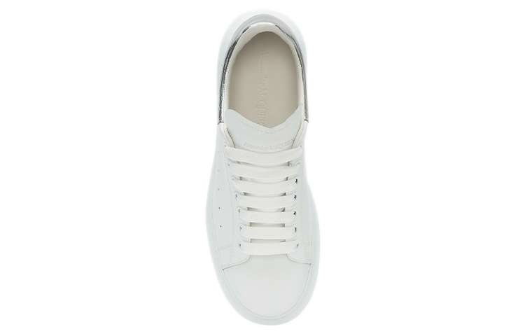 Shop Alexander McQueen Oversized Sneaker 'Silver Crocodile' Perak Krokodil 625162-WHYBQ-9071