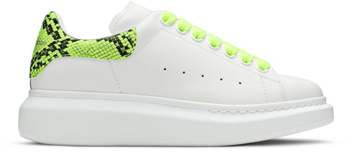 (W) Alexander McQueen Oversized Sneaker 'Motif Ular - Putih Kuning' 553770-WHX9M-9179 Buy (W) Alexander McQueen Oversized Sneaker 'Motif Ular - Putih Kuning' 553770-WHX9M-9179