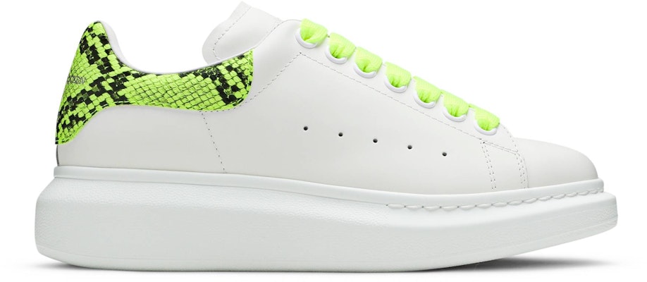 (W) Alexander McQueen Oversized Sneaker 'Motif Ular - Putih Kuning' 553770-WHX9M-9179 Buy (W) Alexander McQueen Oversized Sneaker 'Motif Ular - Putih Kuning' 553770-WHX9M-9179