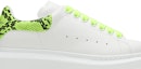 Order (W) Alexander McQueen Oversized Sneaker 'Motif Ular - Putih Kuning' 553770-WHX9M-9179