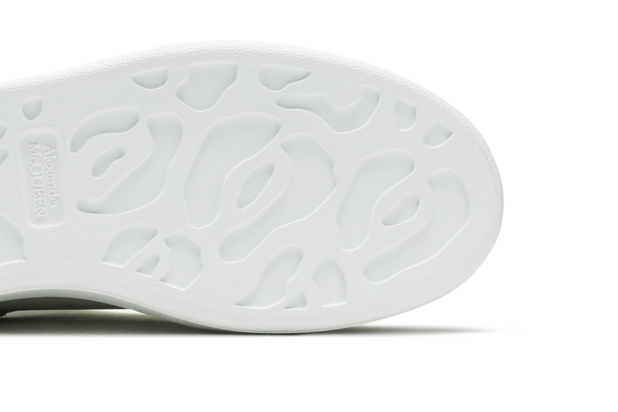 Purchase (W) Alexander McQueen Oversized Sneaker 'Motif Ular - Putih Kuning' 553770-WHX9M-9179