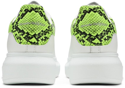 (W) Alexander McQueen Oversized Sneaker 'Motif Ular - Putih Kuning' 553770-WHX9M-9179 Details for (W) Alexander McQueen Oversized Sneaker 'Motif Ular - Putih Kuning' 553770-WHX9M-9179