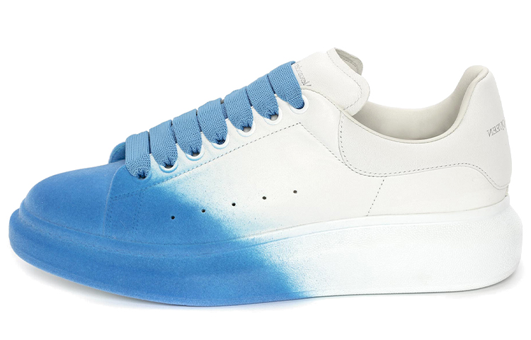 Alexander McQueen Oversized Sneaker 'Sprayed Ombre - White Lake Blue' 575415-WHWM2-9707