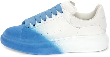 Alexander McQueen Oversized Sneaker 'Sprayed Ombre - White Lake Blue' 575415-WHWM2-9707 Alexander McQueen Oversized Sneaker 'Sprayed Ombre - White Lake Blue' 575415-WHWM2-9707
