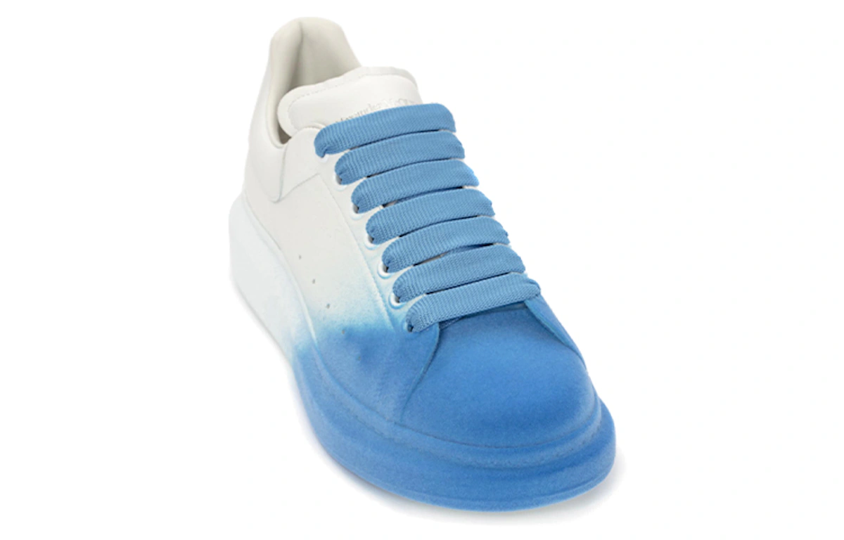 Alexander McQueen Oversized Sneaker 'Sprayed Ombre - White Lake Blue'