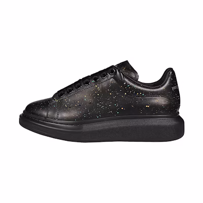Alexander McQueen Oversized Sneaker 'Starry Splatter Night Sky Black'