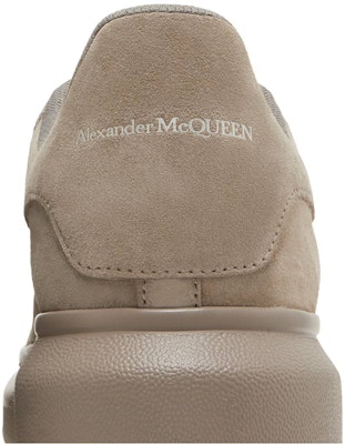 Alexander McQueen 亞歷山大·麥昆 絨面牛皮 厚底低幫 時尚板鞋 男款 褐色 Sizing Alexander McQueen 亞歷山大·麥昆 絨面牛皮 厚底低幫 時尚板鞋 男款 褐色