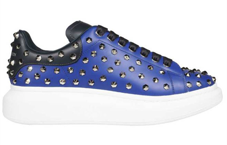 Alexander McQueen Oversized Sneaker 'Studded - Electric Blue' 圖 2