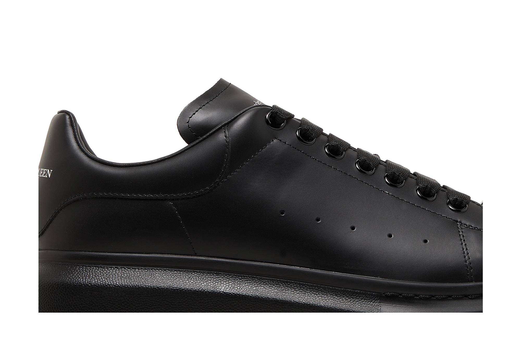 Order 亚历山大麦昆镶钉黑色厚底运动鞋 705807-WHTQQ-1081