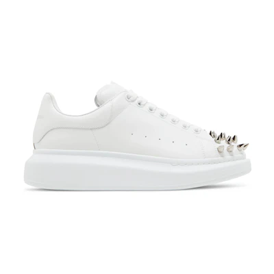 Alexander McQueen Oversized Sneaker 'Studded - White Silver'