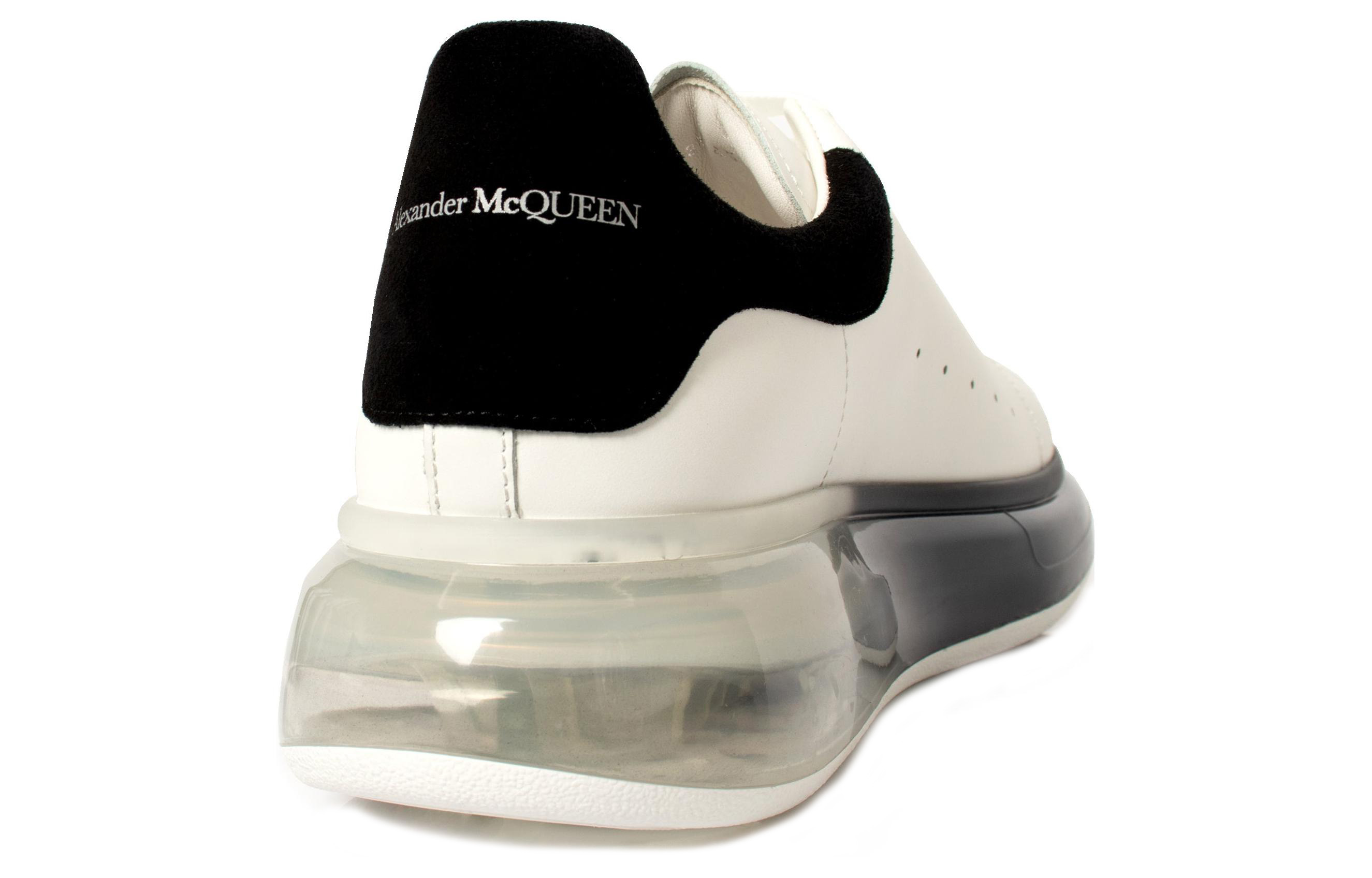 Purchase 亞歷山大·麥昆亞歷山大·麥昆 皮革 系帶 時尚板鞋 白色