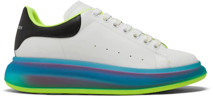 Alexander McQueen Oversized Sneaker 'Transparent Sole - White Iridescent' 662657-WIBN3-9769 Alexander McQueen Oversized Sneaker 'Transparent Sole - White Iridescent' 662657-WIBN3-9769