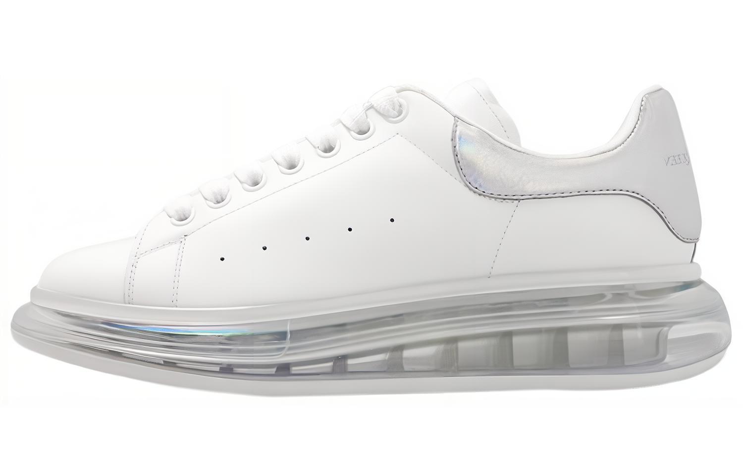 Buy Alexander McQueen Oversized Sneaker 'Sole Transparan - Putih Iridescent' 662657WID319637