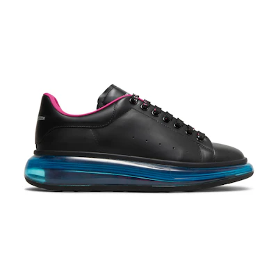 Alexander McQueen Oversized Sneaker 'Transparent Sole - Black Blue'