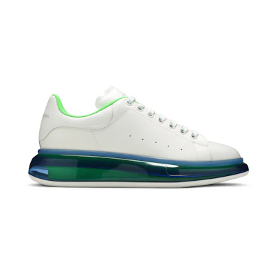 Alexander McQueen Oversized Sneaker 'Transparent Sole - White Blue'