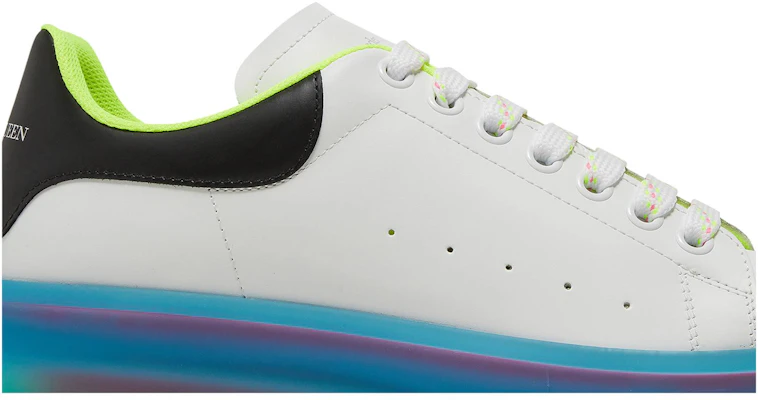 알렉산더 맥퀸 오버사이즈 스니커즈 (투명 밑창 - 화이트 이리데슨트) 662657-WIBN3-9769 Order 알렉산더 맥퀸 오버사이즈 스니커즈 (투명 밑창 - 화이트 이리데슨트) 662657-WIBN3-9769